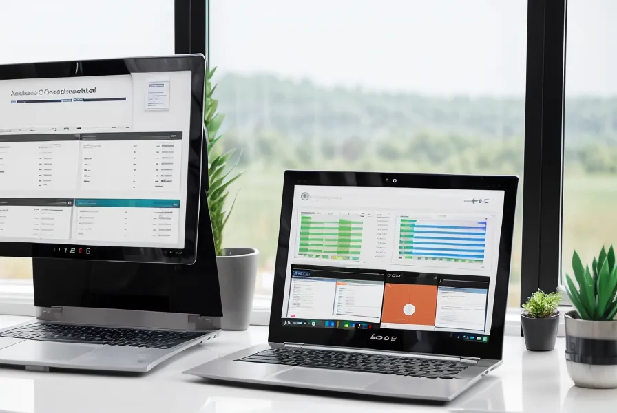 Hände beim Tippen am Laptop bei der Arbeit am Community-Management im Mitgliederbereich