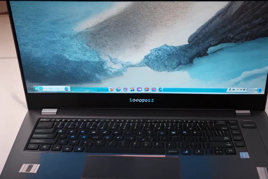Nahaufnahme eines Laptop-Bildschirms mit einem hängenden Ladebalken bei einer Plattform-Migration.