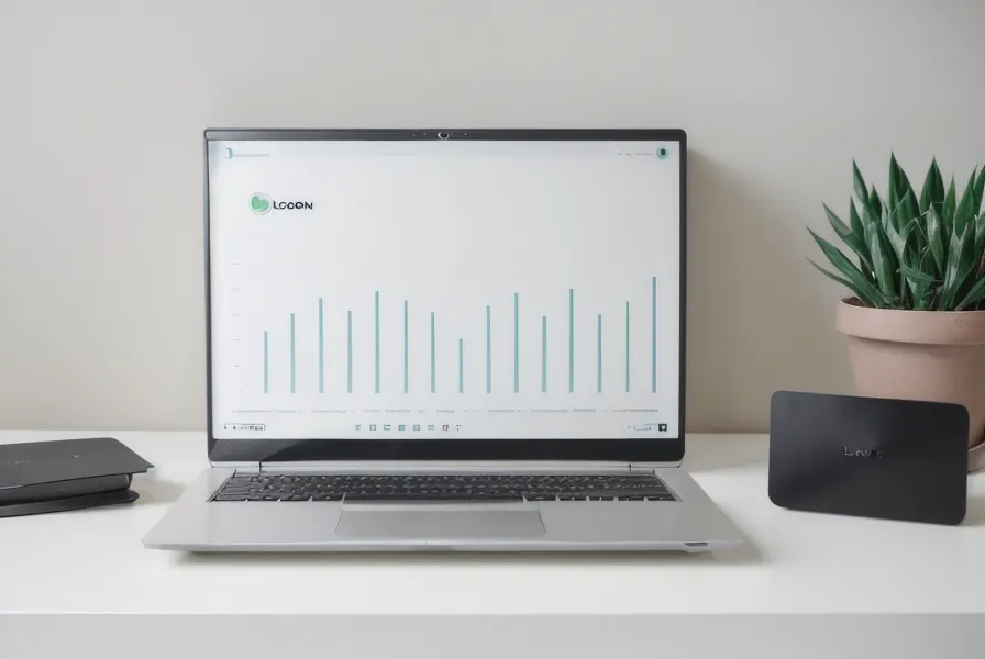 Ladesymbol auf einem Laptop-Bildschirm als Sinnbild für eine instabile Kursplattform im Coach-Business